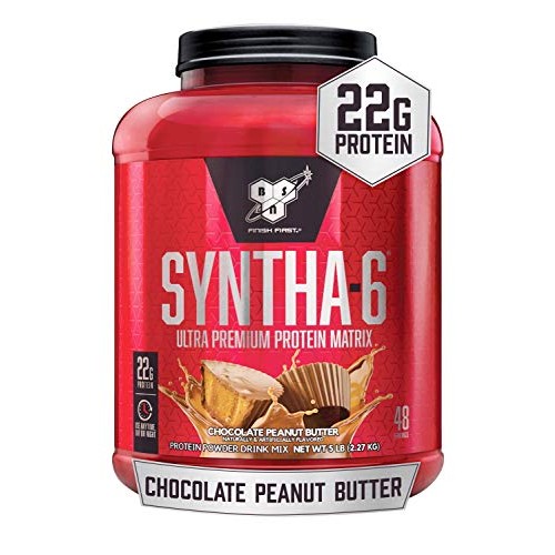 BSN SYNTHA-6 Whey Protein Powder, Micellar Casein, Milk Protein I...