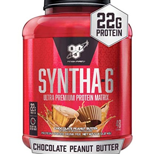 BSN SYNTHA-6 Whey Protein Powder, Micellar Casein, Milk Protein I...