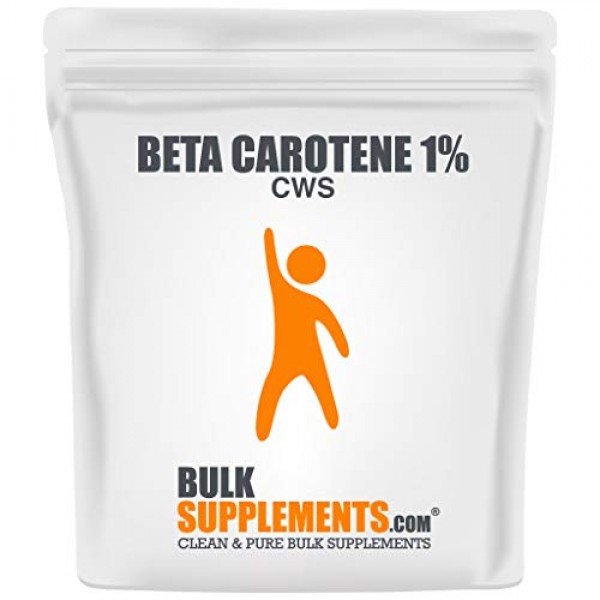 BulkSupplements.com Beta Carotene 1% CWS Powder - Eye Vitamins ...
