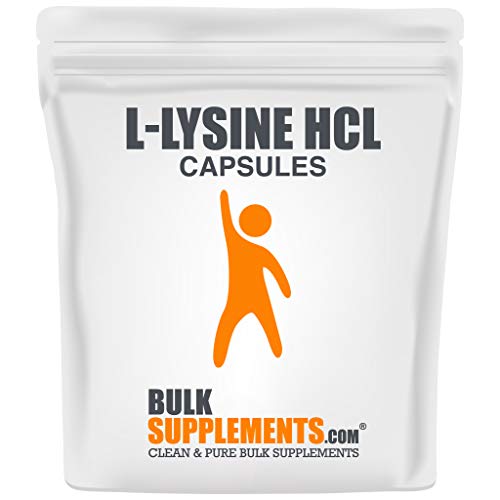 BulkSupplements.com L-Lysine HCl Capsules - L-Lysine for Cats - I...