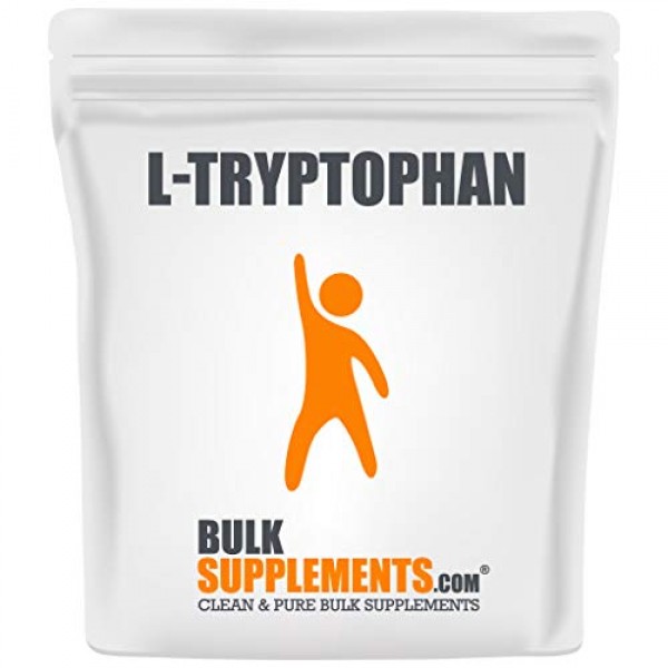 BulkSupplements.com L-Tryptophan Powder - Serotonin Supplement - ...