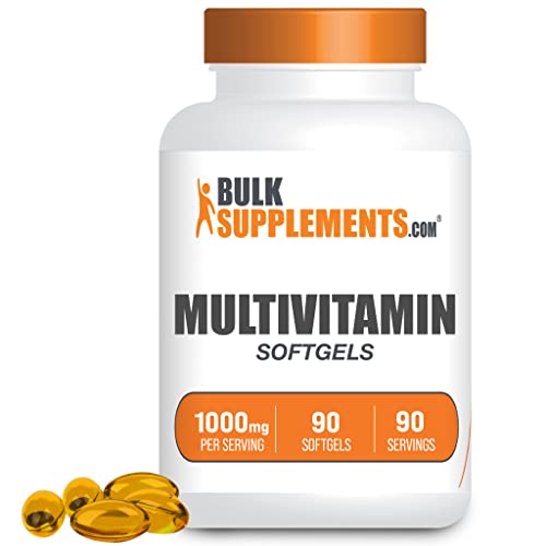 BULKSUPPLEMENTS.COM Multivitamin Softgels - Vitamin A, C, D, E, B...