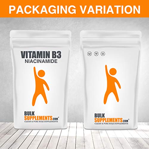 BulkSupplements.com Vitamin B3 Niacinamide - Niacinamide 500 mg...