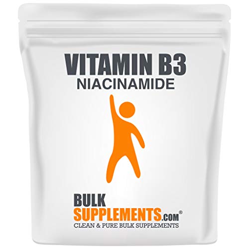 BulkSupplements.com Vitamin B3 Niacinamide - Niacinamide 500 mg...