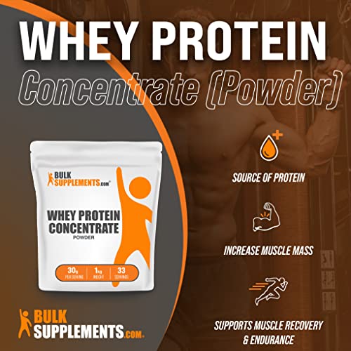 BULKSUPPLEMENTS.COM Whey Protein Concentrate Powder Whey Protein...