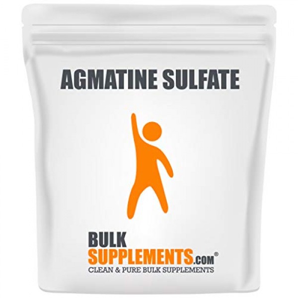 BulkSupplements.com Agmatine Sulfate Powder - Pre-Workout Powder ...