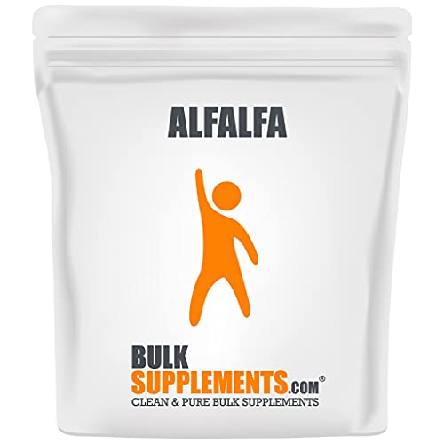 BulkSupplements.com Alfalfa Powder 100 Grams - 3.5 oz