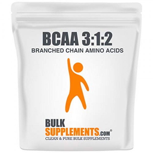 BulkSupplements.com BCAA 3:1:2 Branched Chain Amino Acids Powde...