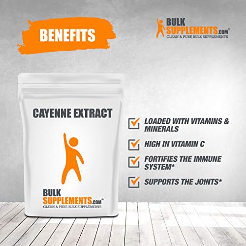 BulkSupplements.com Cayenne Extract Powder - Capsaicin Supplement...