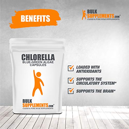 BulkSupplements.com Chlorella Blue-Green Algae - Chlorella Spirul...