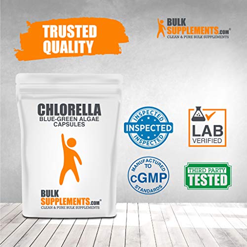 BulkSupplements.com Chlorella Blue-Green Algae - Chlorella Spirul...