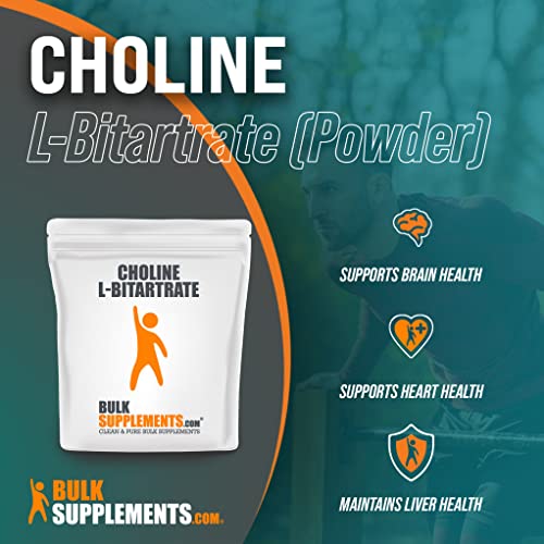 BulkSupplements.com Choline L-Bitartrate Powder - Choline Supplem...