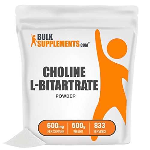 BulkSupplements.com Choline L-Bitartrate Powder - Choline Supplem...
