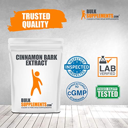 BulkSupplements.com Cinnamon Bark Extract Powder - Blood Sugar Su...