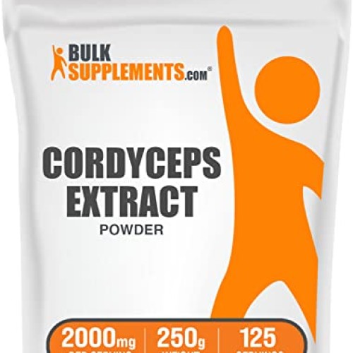 BulkSupplements.com Cordyceps Mushroom Extract Powder - Cordyceps...