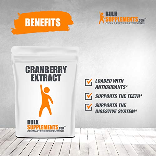BulkSupplements.com Cranberry Extract Powder - Cranberry Suppleme...
