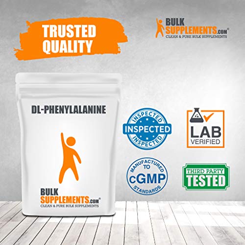 BulkSupplements.com DL-Phenylalanine Powder - Essential Amino Aci...
