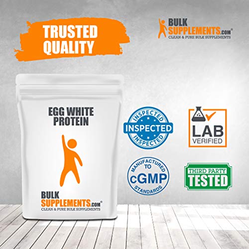 BulkSupplements.com Egg White Protein Powder - Unflavored Powdere...
