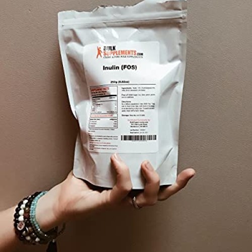 BulkSupplements.com Inulin FOS Powder Fiber Supplement - Prebio...