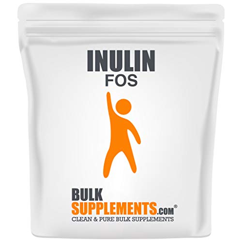 BulkSupplements.com Inulin FOS Powder Fiber Supplement - Prebio...