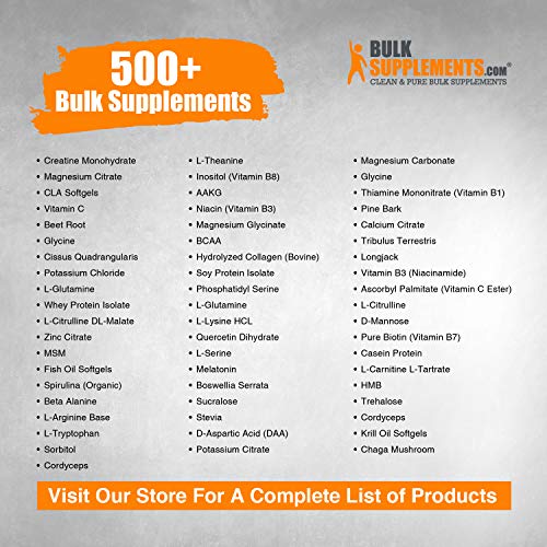 BulkSupplements.com L-Carnitine Powder - Fat Burner for Men - Fat...