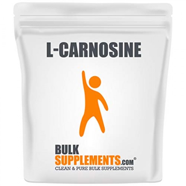 BulkSupplements.com L-Carnosine Powder Eye Supplement Vegetarian ...