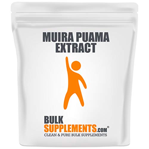 BulkSupplements.com Muira Puama Extract Powder - Brain Booster En...