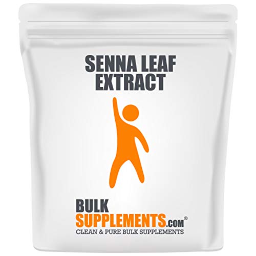 BulkSupplements.com Senna Leaf Extract - Natural Laxative - Herba...