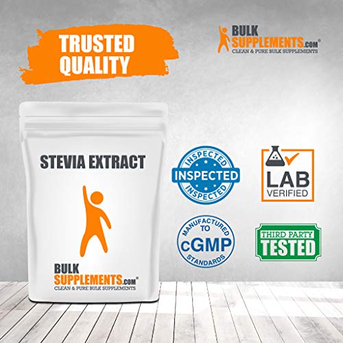 BulkSupplements.com Stevia Powder - Keto Sweetener - Sugar Substi...