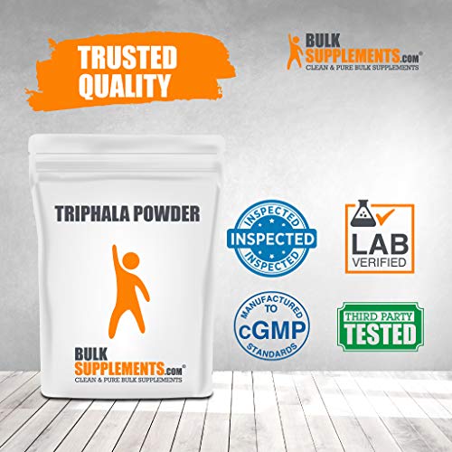 BulkSupplements.com Triphala Powder 100 Grams - 3.5 oz
