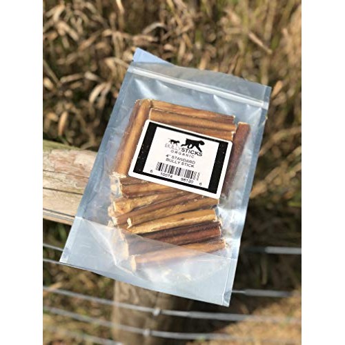 Bullysticks Organic 4 Free Range Thick Bully Sticks 15 Pack B...