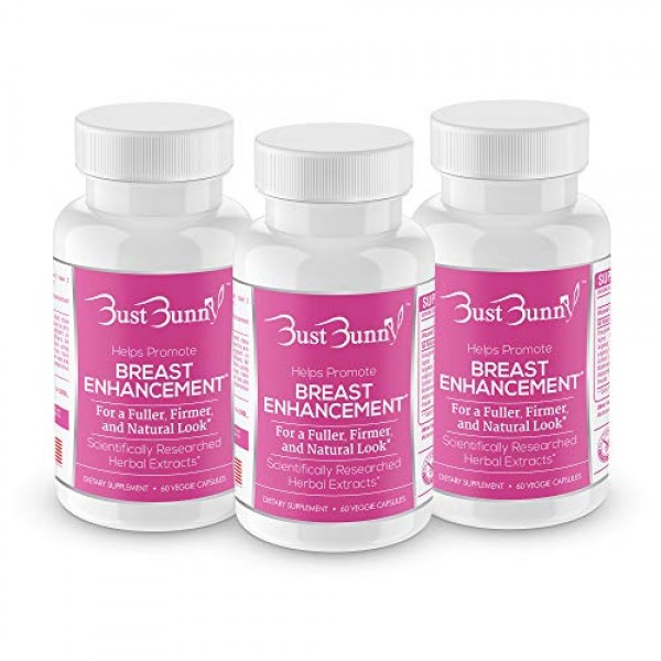 Breast Enhancement Pills - Vegan Friendly - 3 Month Supply | #1 N...