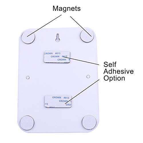 BuyB Dog Feeding Reminder Magnetic Reminder Sticker, 3 Times Dail...