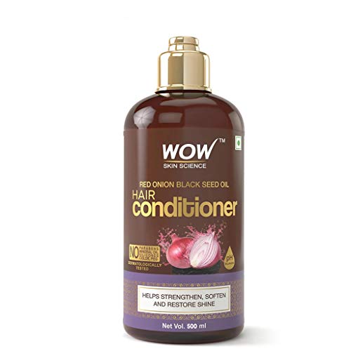 WOW Red Onion Black Seed Oil Shampoo and Conditioner Kit Increase...