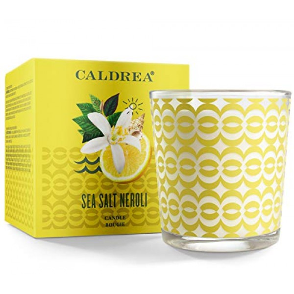 Caldrea Scented Candle, Made with Essential Oils and Other Though...