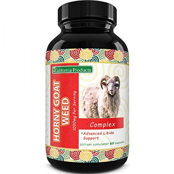 Horny Goat Weed Complex with 1000 mg Horny Goat Weed Extract and ...