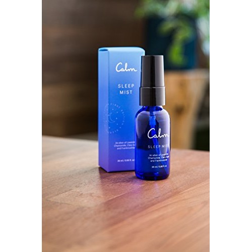 Calm Sleep Mist Pillow Spray with Essential Oils, Lavender, 28 ML...