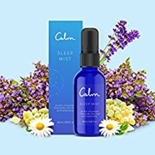 Calm Sleep Mist Pillow Spray with Essential Oils, Lavender, 28 ML...