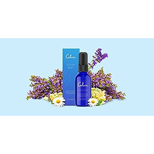 Calm Sleep Mist Pillow Spray with Essential Oils, Lavender, 28 ML...