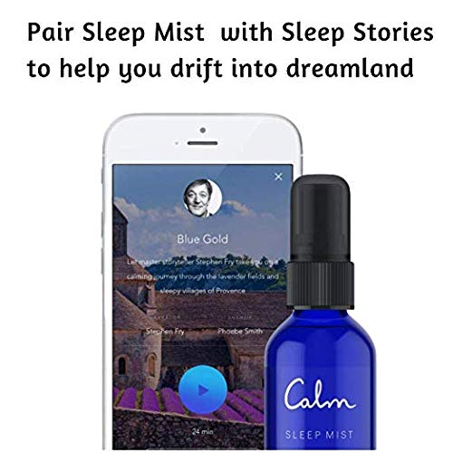 Calm Sleep Mist Pillow Spray with Essential Oils, Lavender, 28 ML...