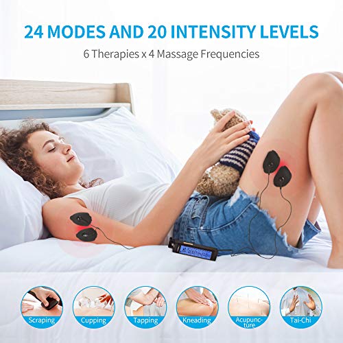 CAMBIVO TENS Unit, Muscle Stimulator Machine for Pain Relief Ther...