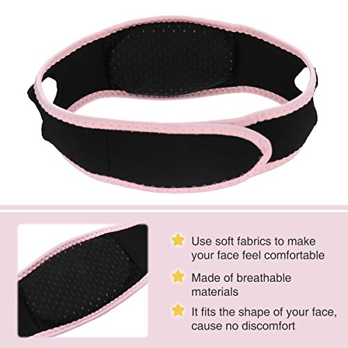 CAMTOA Facial Slimming Strap,Pain-Free Face Lifting Belt,Double C...