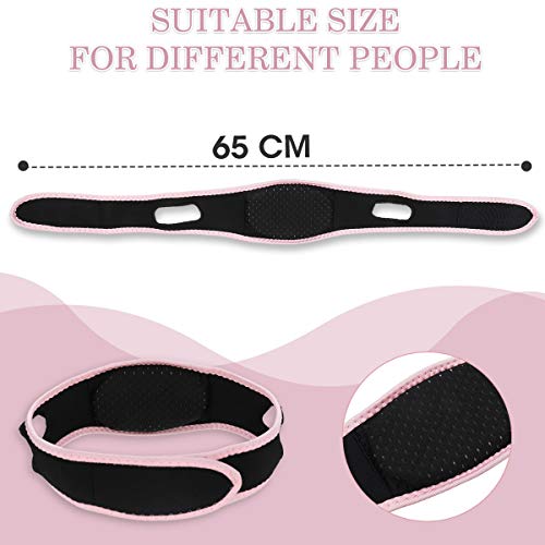 CAMTOA Facial Slimming Strap,Pain-Free Face Lifting Belt,Double C...