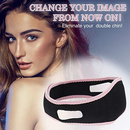 CAMTOA Facial Slimming Strap,Pain-Free Face Lifting Belt,Double C...