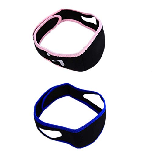 CAMTOA Facial Slimming Strap, Pain-Free Face Lifting Belt Double ...