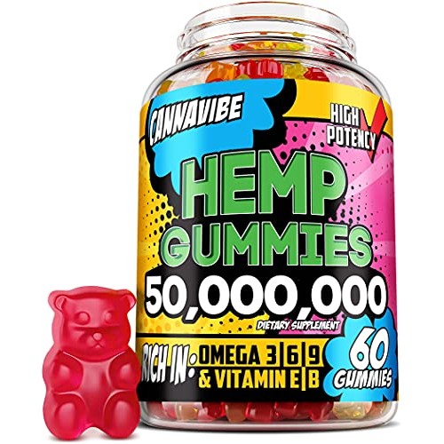 Cannavibe Hemp Gummies - Calm & Sleep Gummies with Hеmp Еxtract -...