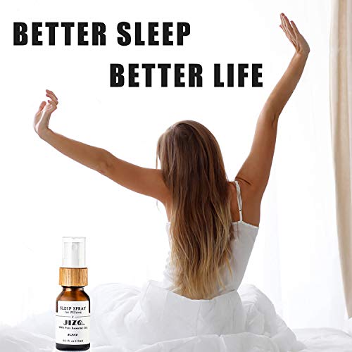 Essential Sleep Oil Pillow Spray, Lavender Essential Oil for Good...