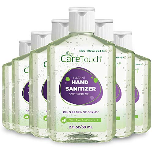 Care Touch Instant Hand Sanitizer Gel 2oz, 6-Pack | Hand Sanitizi...