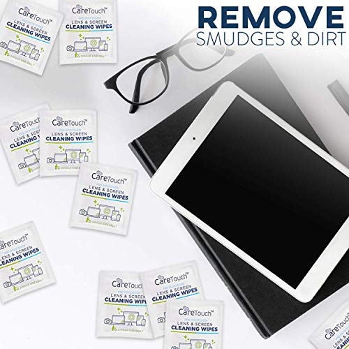 Care Touch Lens Cleaning Wipes - 210 Pre-Moistened and Individual...