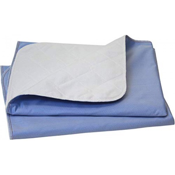 100% Cotton Big Size Washable Bed Pad/XXL Incontinence Underpad -...